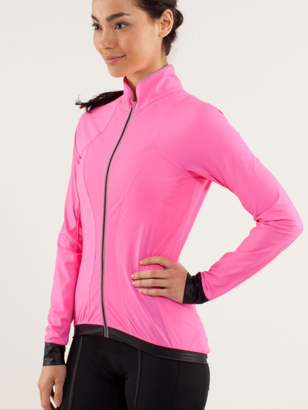 Lululemon Paceline Jacket Pinkelicious Size 4